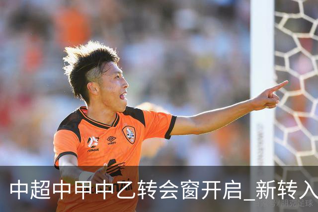中超中甲中乙转会窗开启 新转入国内球员没有名额限制